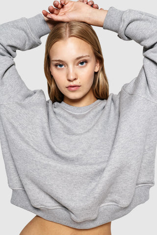 SOHO SWEATSHIRT - HEATHER GREY
