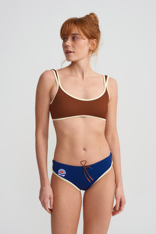 DUET SURF BIKINI SHORTS - AZURE BLUE