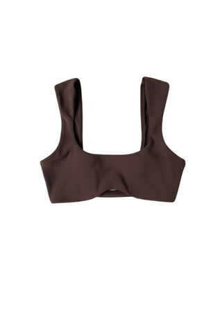 BARDOT BRALETTE - TRUFFLE