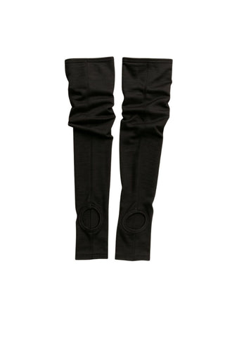 MERINO LAYER LEG WARMERS - CHARCOAL