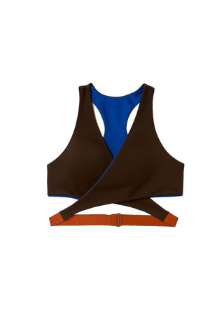 VEST BRA TOP - ESPRESSO MARTINI