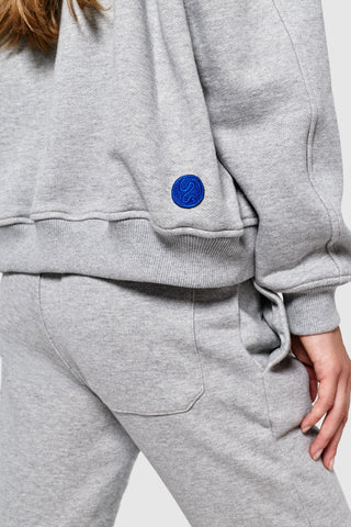 SOHO SWEATSHIRT - HEATHER GREY
