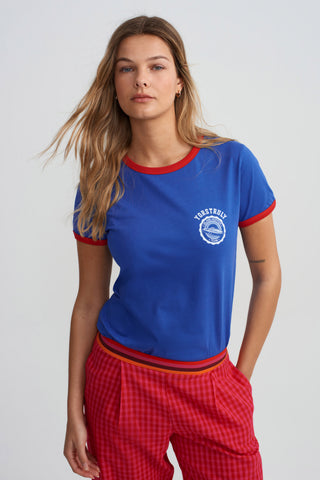 ISLAND TEAM TSHIRT - AEGEAN BLUE