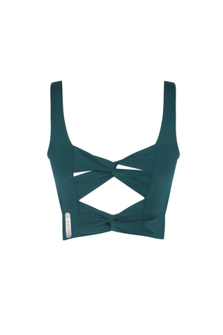 BOW LONG BRA - SPORTY GREEN