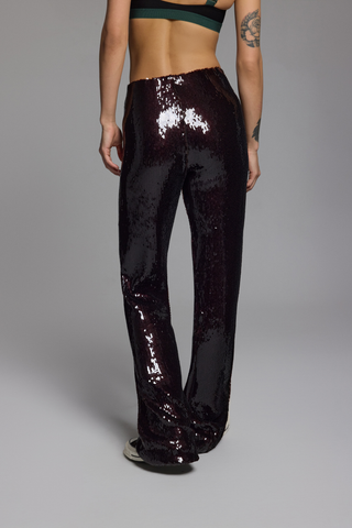 GLAZE SEQUIN PANTS - SOUFFLE