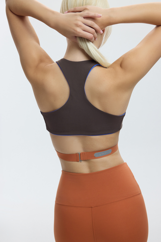 VEST BRA TOP - ESPRESSO MARTINI