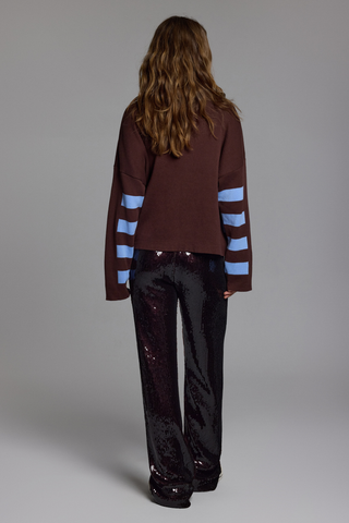 GLAZE SEQUIN PANTS - SOUFFLE