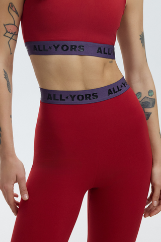 ALLYORS JUST LEGGING - FIRE RED