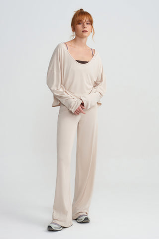 STUDIO PANTS - LATTE