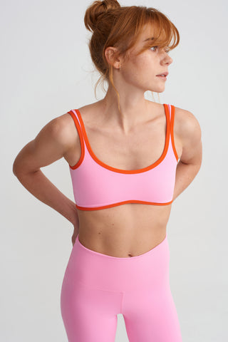 WAVE BRALETTE - CANDY PINK