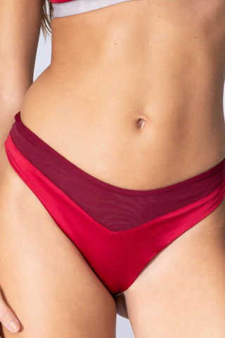 GLITZ BRIEFS - TANGO RED