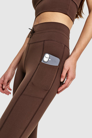 HOOK LEGGINGS - TRUFFLE