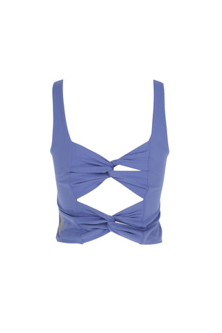 BOW LONG BRA - ROYAL BLUE