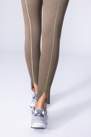 MERROW LEGGINGS - RUSTY GREEN