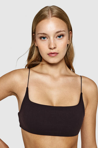 SKINNY BRA - GANACHE