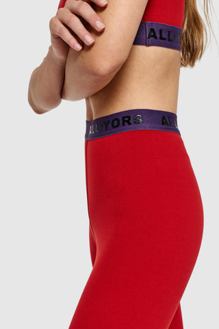 ALLYORS JUST LEGGING - FIRE RED