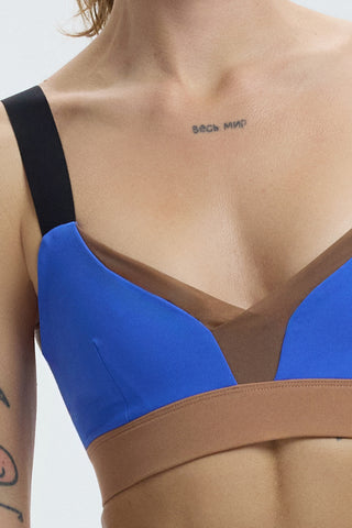 BLOOM SPORTS BRA - ELECTRIC BLUE
