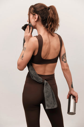 BARDOT BRALETTE - TRUFFLE