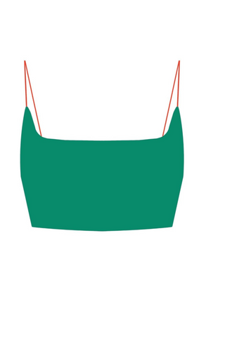 SKINNY BRA - FLASHY GREEN