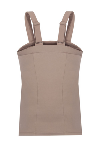 GAIA TANK TOP - PEBBLE